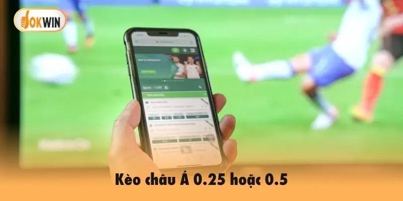 Kèo châu Á 0.25 hoặc 0.5