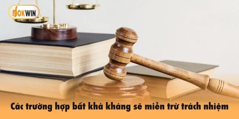 Các trường hợp bất khả kháng sẽ miễn trừ trách nhiệm