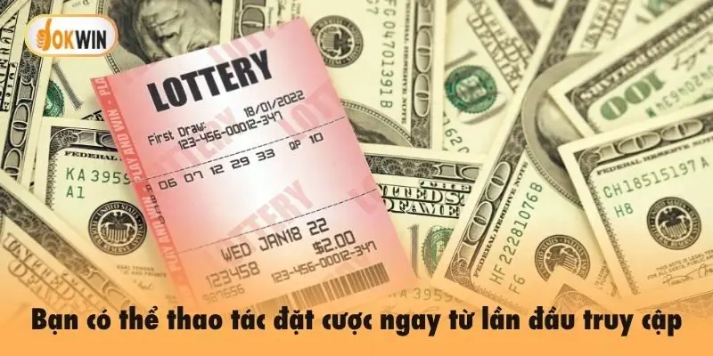 Bạn có thể thao tác đặt cược ngay từ lần đầu truy cập